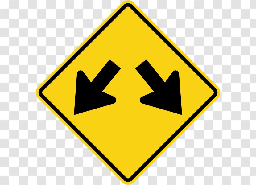 Traffic Sign Arrow Warning Manual On Uniform Control Devices - Thailand Transparent PNG