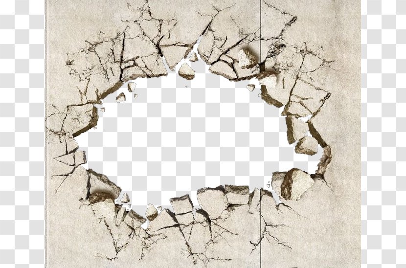 Painting Drawing Wall - Land Crack Transparent PNG