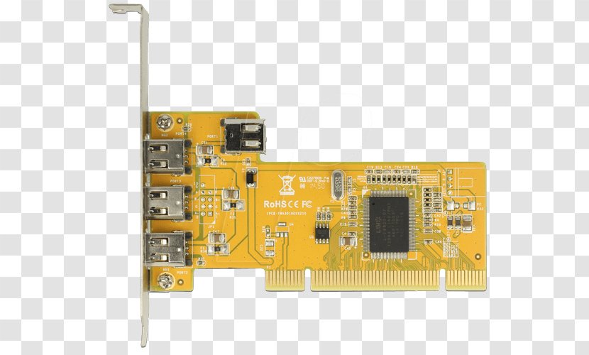TV Tuner Cards & Adapters Graphics Video Network Conventional PCI IEEE 1394 - External Sending Card Transparent PNG