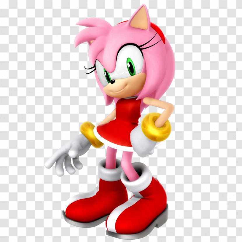 Amy Rose Sonic Forces Shadow The Hedgehog Mario & At Olympic Games Espio Chameleon - Stuffed Toy - Applause Transparent PNG