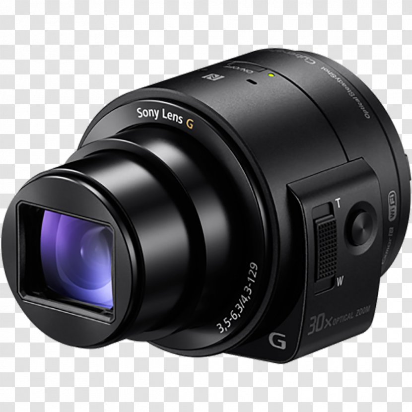 Sony DSC-QX30 DSC-QX100 ILCE-QX1 Zoom Lens - Smartphone - Lens,Take The Camera,equipment,camera Transparent PNG