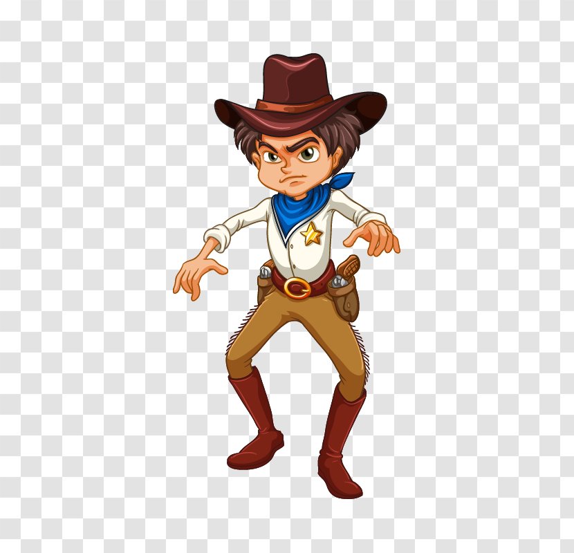 Cowboy - Figurine - Motorcycle Transparent PNG