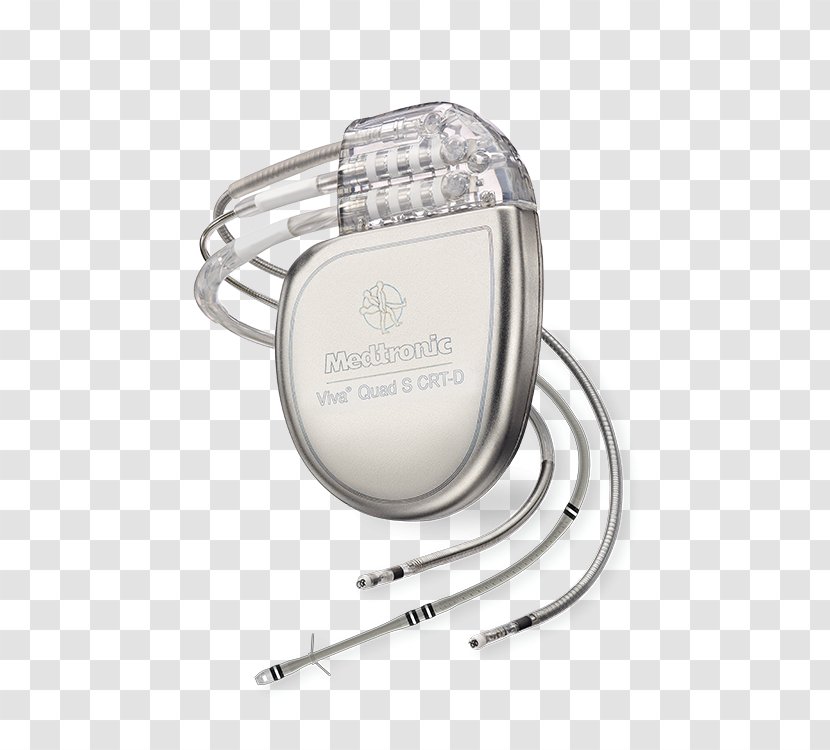 Cardiac Resynchronization Therapy Implantable Cardioverter-defibrillator Medical Device Medtronic Heart Failure - Cardioverterdefibrillator - Viva Technology Transparent PNG