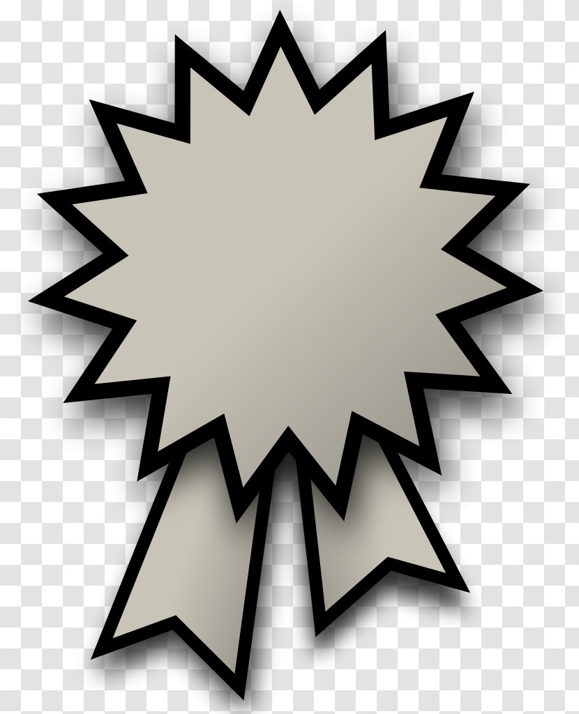 Gold Medal Ribbon - Award - Grey Transparent PNG