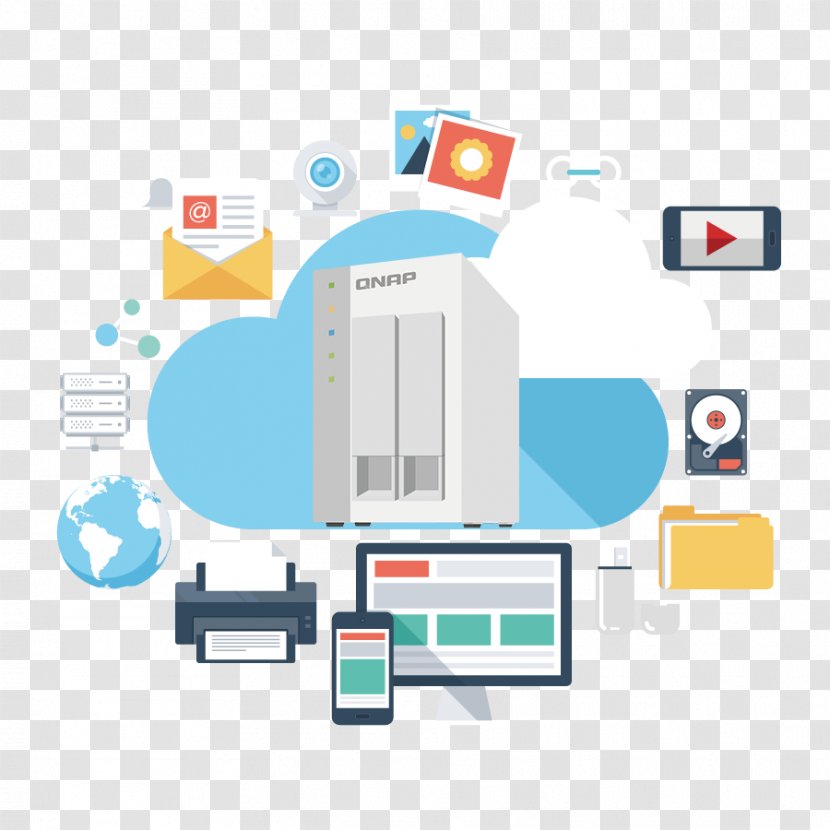 Computer File Data Servers - Cloud Computing - Network Attached Storage Transparent PNG