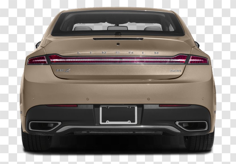 2018 Lincoln MKZ Hybrid Premiere Reserve 2017 Sedan Car - Bumper - Free Download Transparent PNG