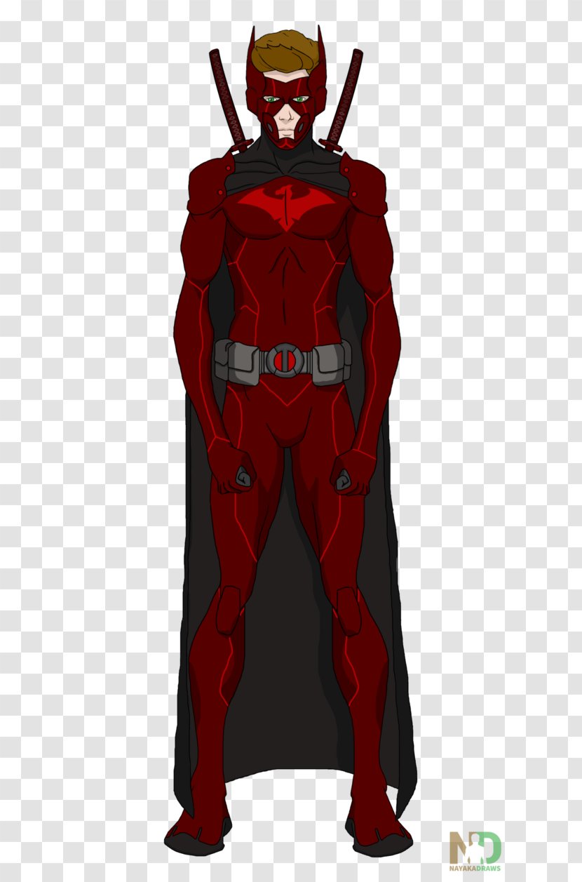 Work Of Art Superhero Character Drawing - Deathstroke Transparent PNG