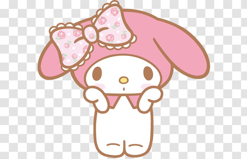 My Melody Hello Kitty Sanrio San-X - Silhouette Transparent PNG