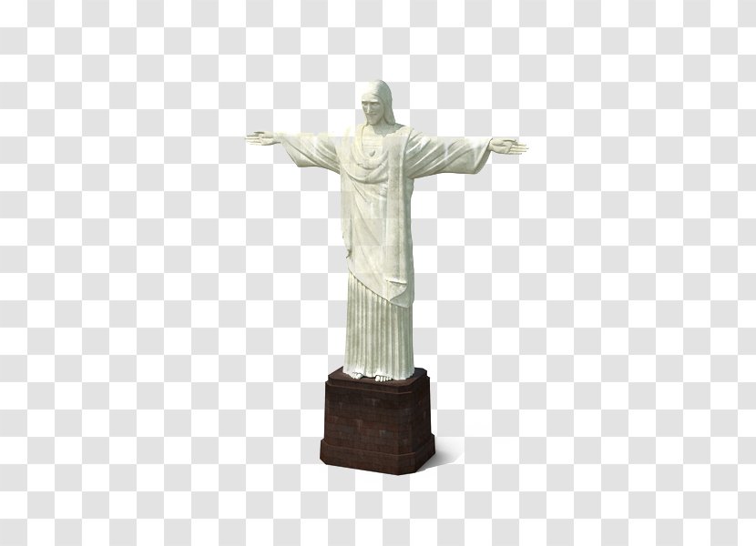 Christ The Redeemer Statue - Figurine - Jesus Transparent PNG