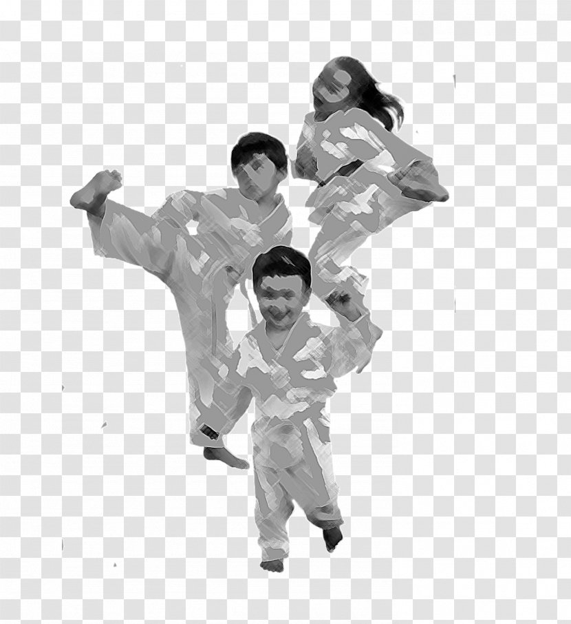 Dobok Human Behavior White Taekkyeon - Heart - Flower Transparent PNG