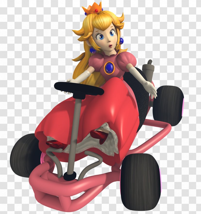 Princess Peach Super Mario Bros. Kart 64 Daisy Transparent PNG