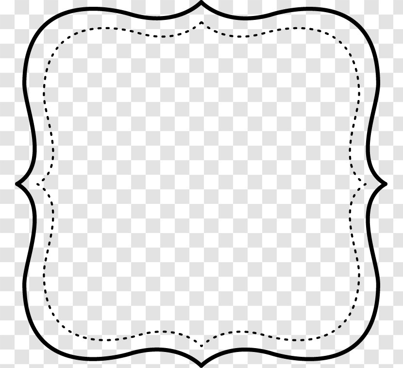 Picture Frames White Monochrome Photography - Convite - Colored Labels Transparent PNG