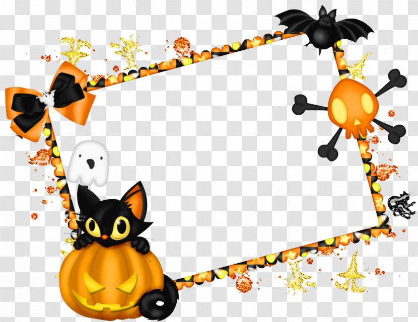 Halloween Clip Art - Holiday - Frame Cliparts Transparent PNG