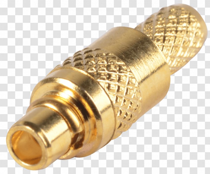 Brass MMCX Connector Crimp Electrical Computer Hardware Transparent PNG