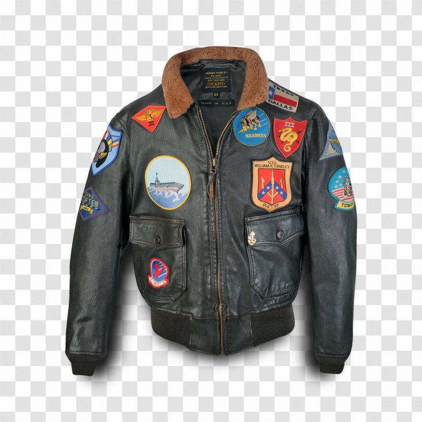 G-1 Military Flight Jacket Leather - Tom Cruise Transparent PNG