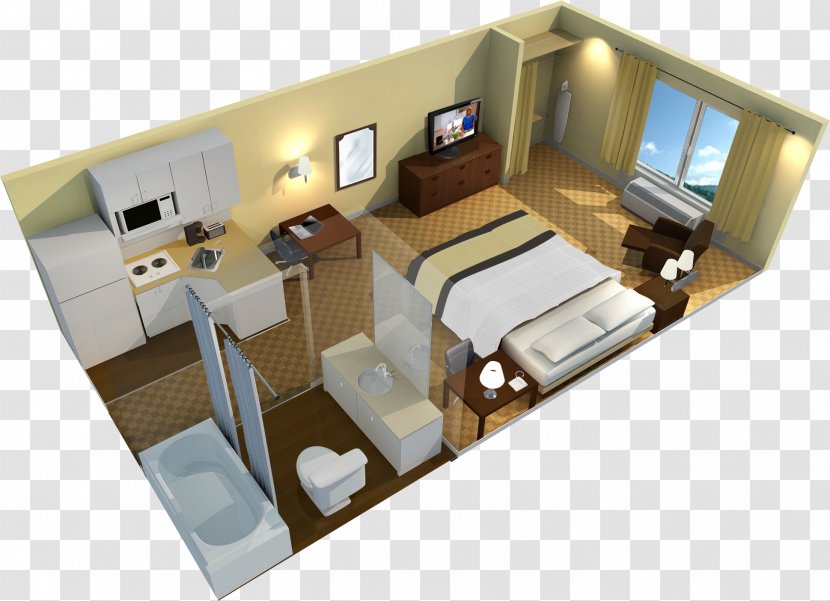 Extended Stay America - House Plan - Los AngelesChino Valley Hotel Floor DesignHouse Transparent PNG