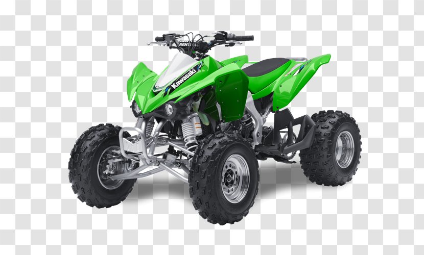 All-terrain Vehicle Kawasaki Motorcycles Heavy Industries Motorcycle & Engine - Automotive Tire Transparent PNG