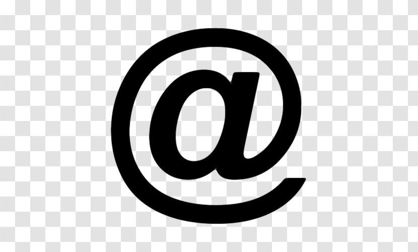 Email Address Icon Design - Text Transparent PNG