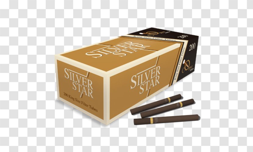 Silver Star Tobacco Pipe Copper Cigarette - Paper - Metallic Transparent PNG