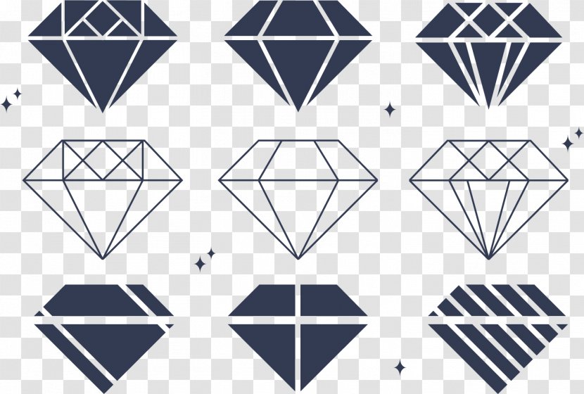 Diamond Ring Logo - Blue Category Transparent PNG