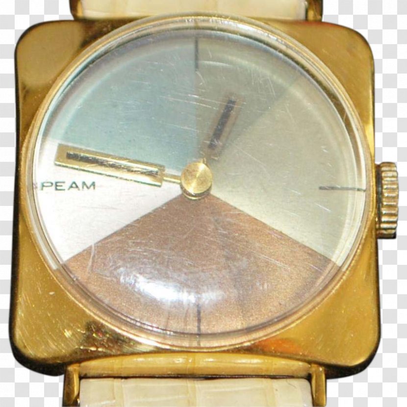 Brass Watch 01504 - Measurement Transparent PNG