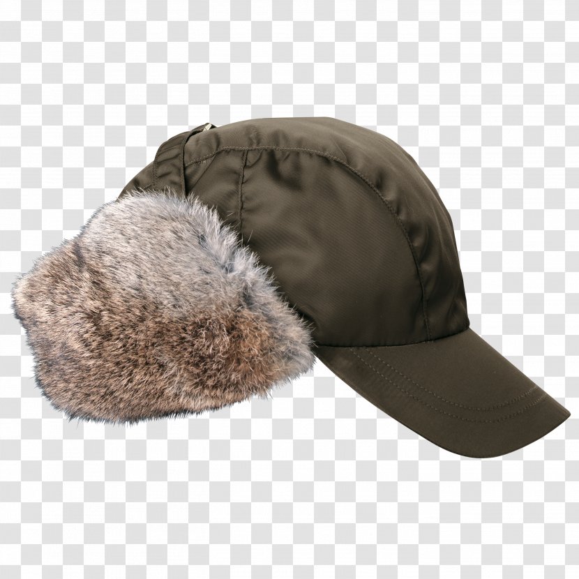 Headgear Cap Fur Brown - Blue River Transparent PNG