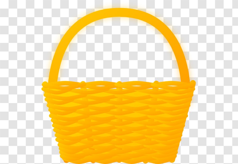 Easter Background - Television Show - Storage Basket Yellow Transparent PNG