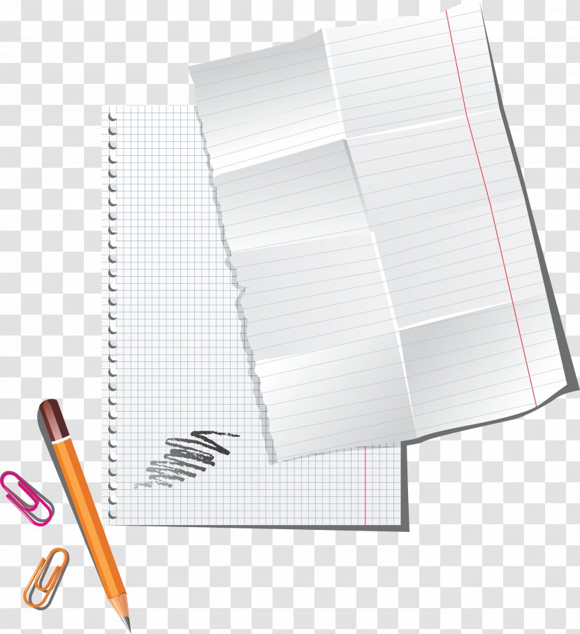 Paper Clip Art - Sheet Transparent PNG