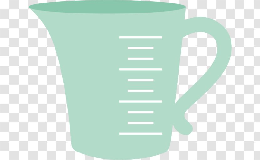 Coffee Cup Baking Mix Mug - Measuring Jug Transparent PNG