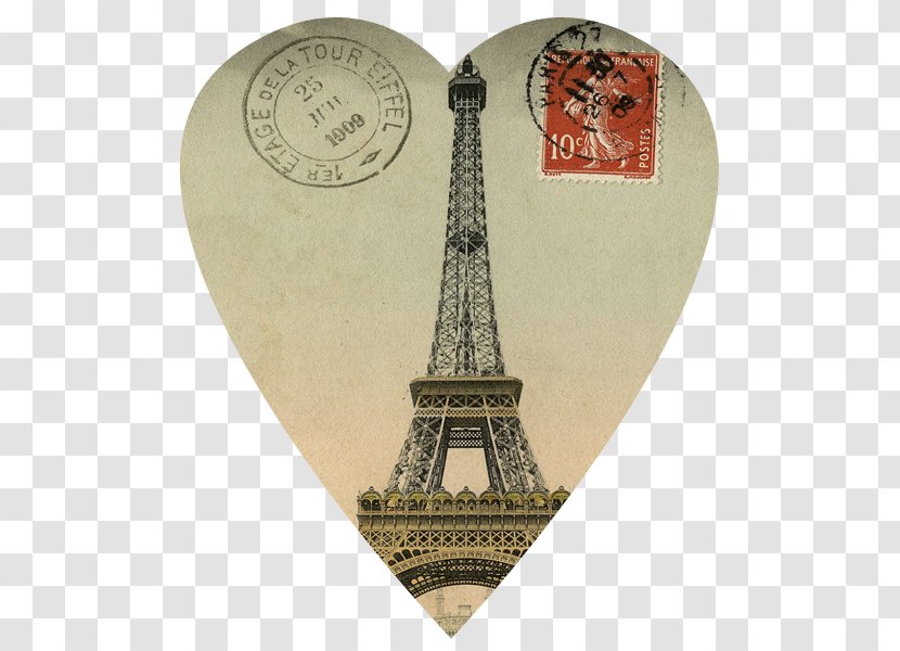 Eiffel Tower Paper Post Cards Poster - Eifell Transparent PNG