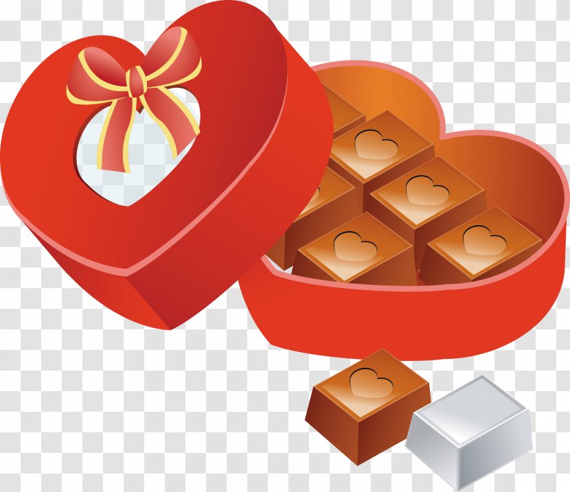 Chocolate Bar Ferrero Rocher Box Art Clip - Valentines Day - Pack Gift Transparent PNG