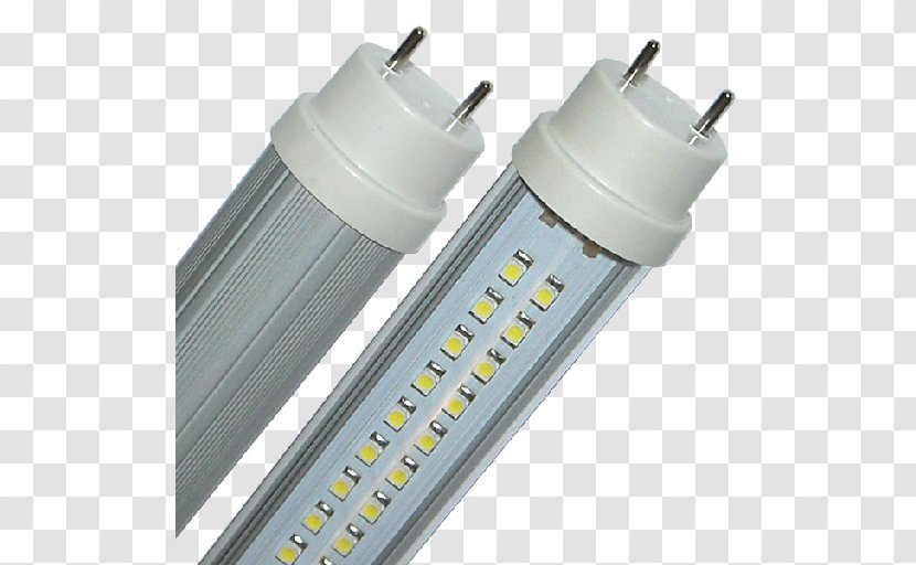 Light-emitting Diode LED Tube Fluorescent Lamp - Fluorescence - Light Transparent PNG