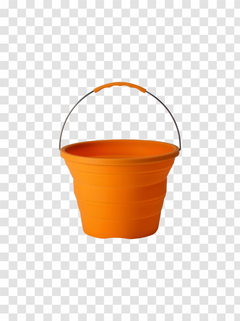Bucket - Color - A Orange Transparent PNG