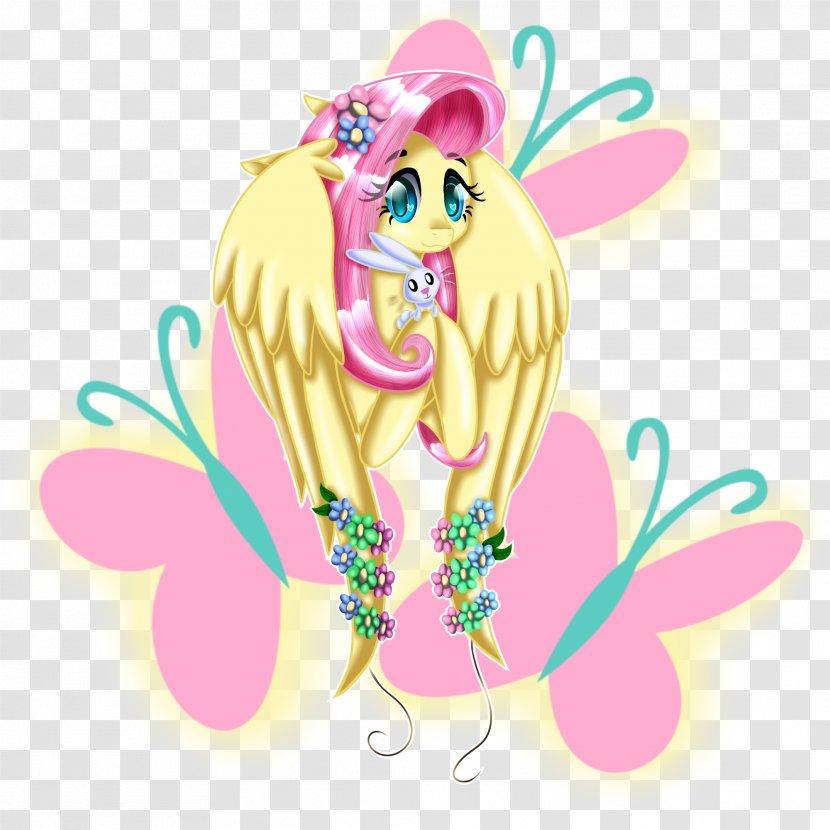 Horse Fairy Pollinator Clip Art - Fictional Character - Floppy Bunny Transparent PNG