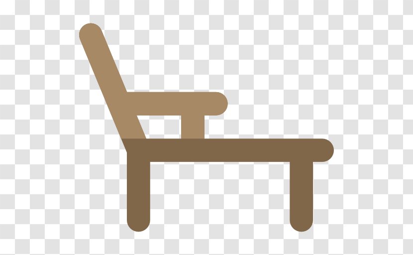 Deckchair Table Seat - Chair Transparent PNG