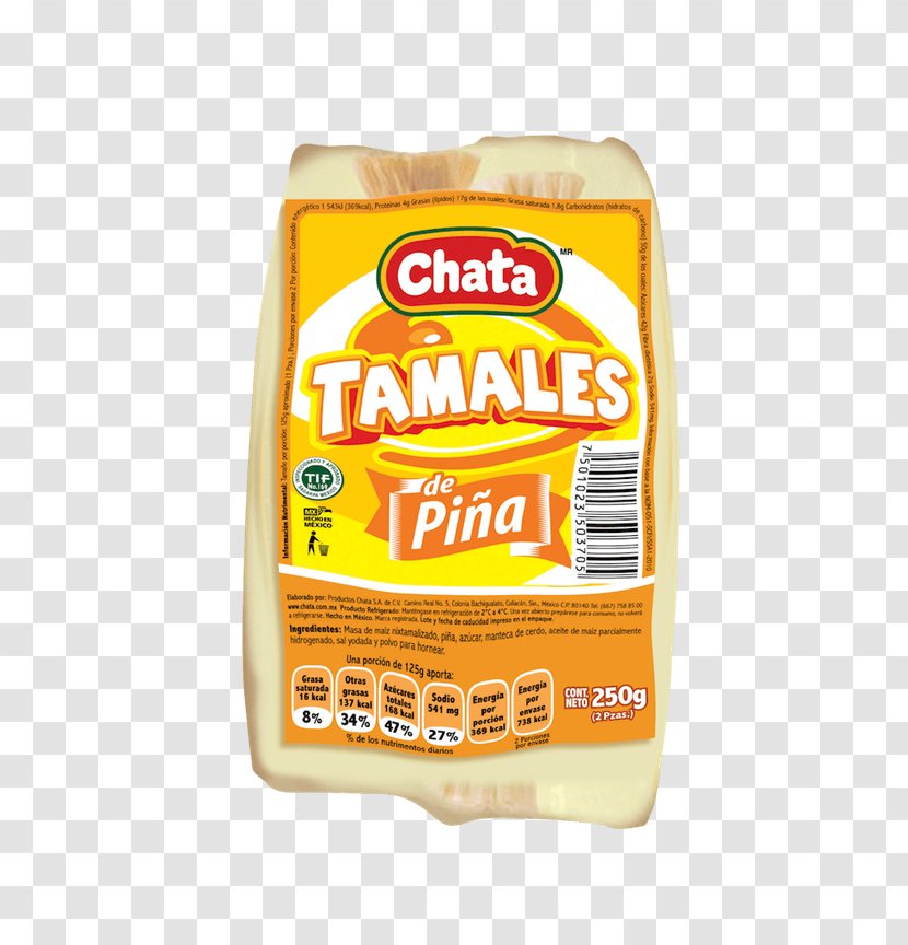 Chata Ingredient Flavor - Tamal Transparent PNG