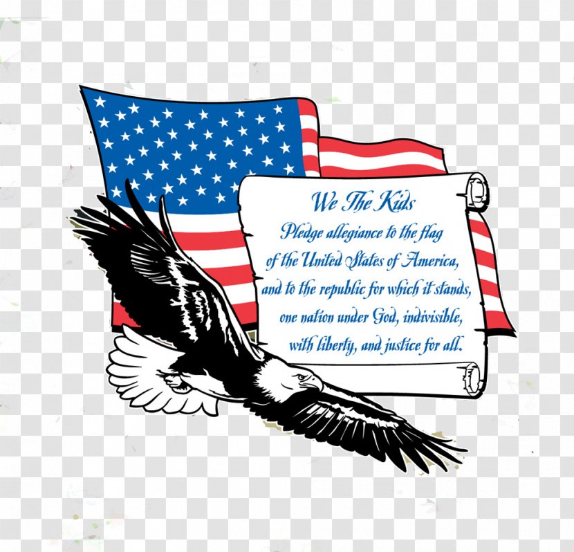 Flag Of The United States Protocol Pledge Allegiance - Map Transparent PNG