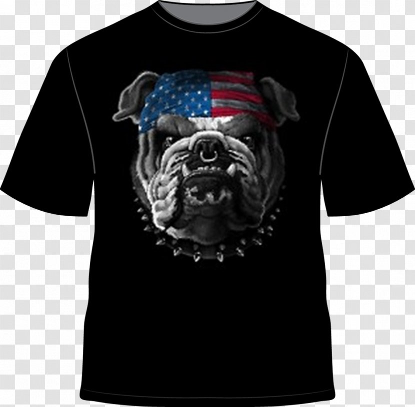 American Bulldog T-shirt United States Pit Bull Terrier - Brand Transparent PNG