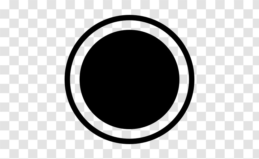 Logo Template Circle Advertising - Monochrome Transparent PNG
