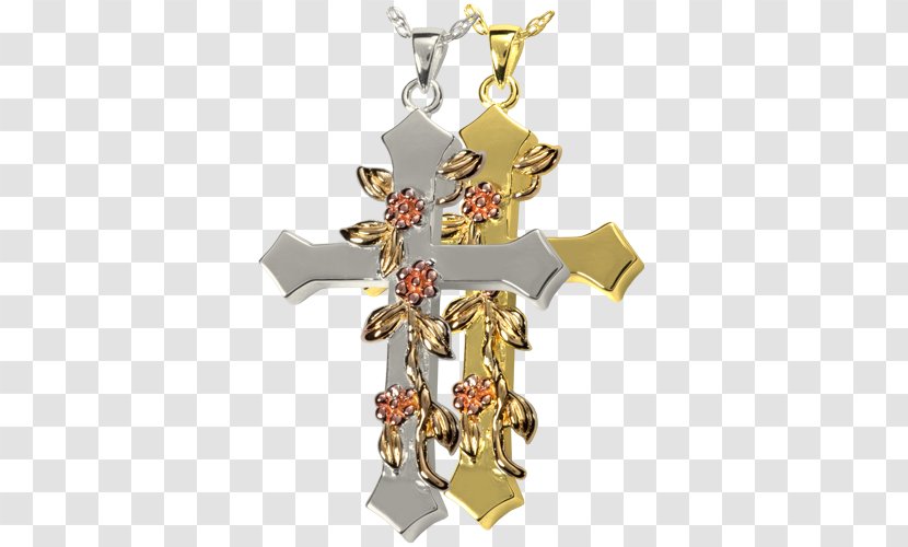 Charms & Pendants Cross Jewellery Necklace Gold - Body Jewelry - Vine Transparent PNG