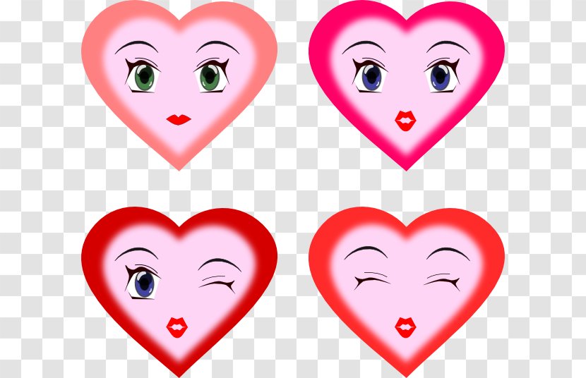 Smiley Emoticon Heart Face Clip Art - Frame - Smile Cliparts Transparent PNG