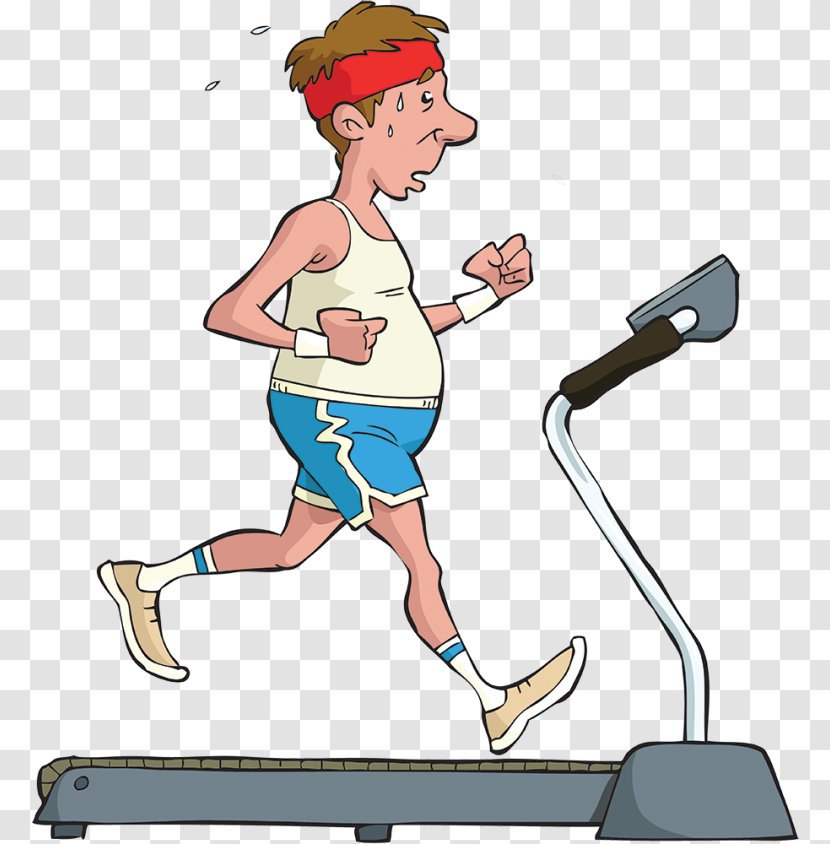 Treadmill Clip Art - Hip - Physical Exercise Transparent PNG