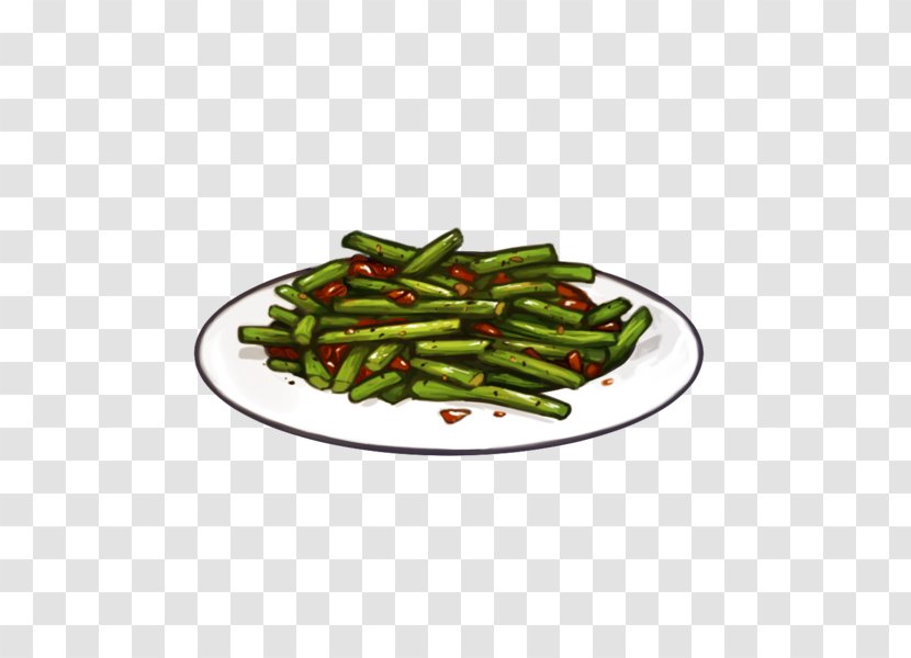 Green Bean Chili Pepper - Food - Chomp Transparent PNG