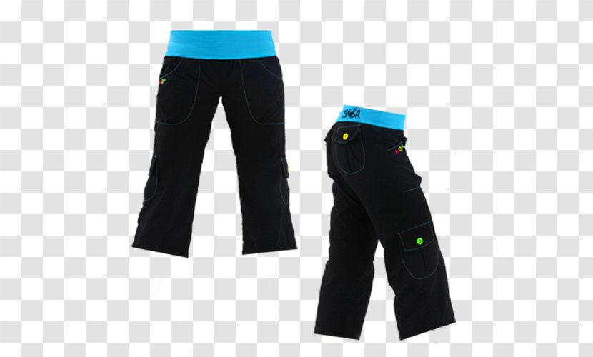 Cargo Pants Shorts Jeans Sportswear - Zumba Transparent PNG