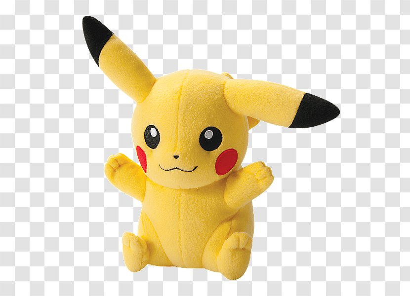 Pikachu Stuffed Animals & Cuddly Toys Pokémon Trading Card Game Plush Transparent PNG