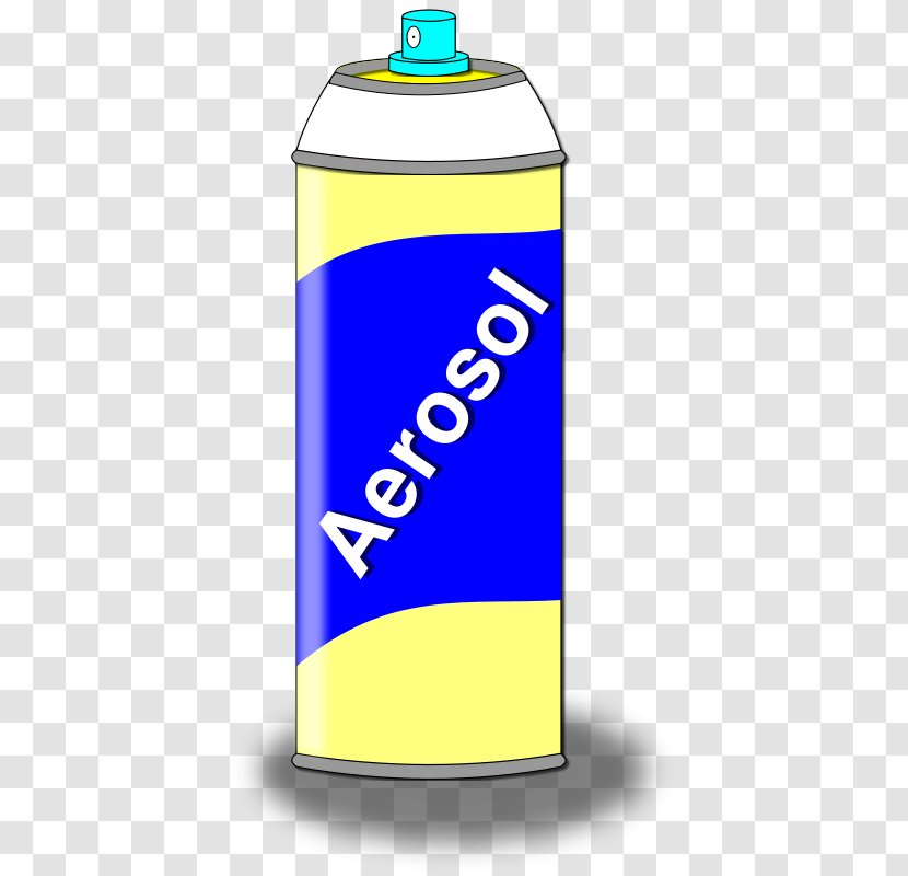 Aerosol Spray Paint Bottle Clip Art - Cliparts Transparent PNG