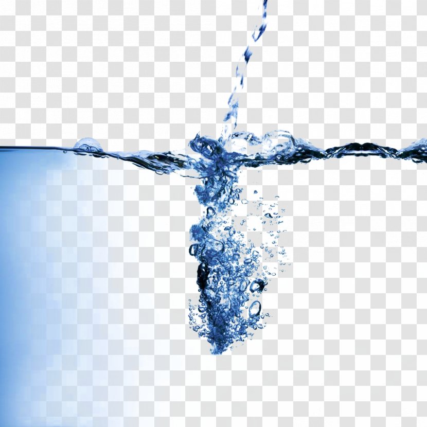Drinking Water Template Microsoft PowerPoint Conservation - Blue - Transparent Photos Aqua | Vectors, Free Transparent PNG