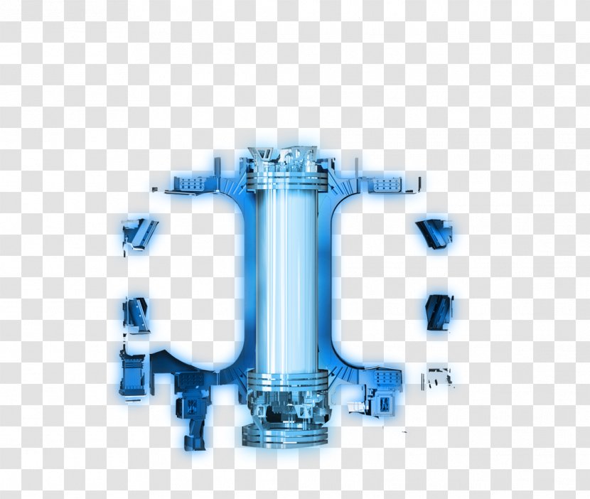Water Cylinder - Computer Hardware Transparent PNG