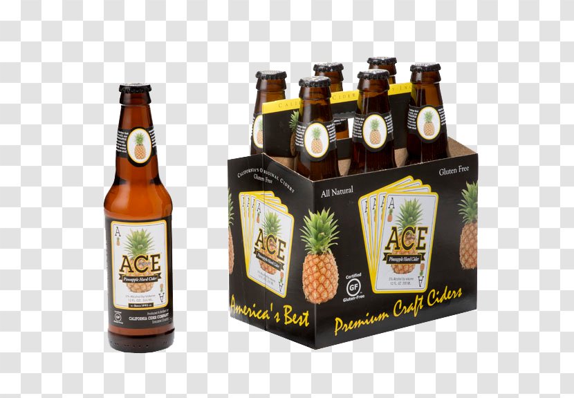 Ace Cider Beer Distilled Beverage Wine - Apple - Juice Shop Transparent PNG