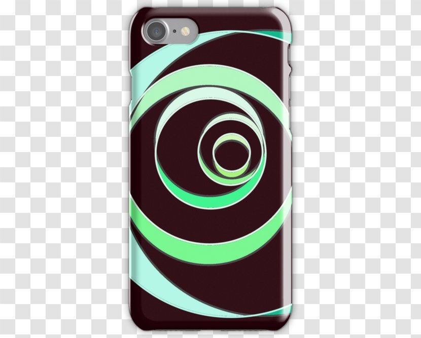 Circle Teal - Iphone - Spiral Galaxy Transparent PNG